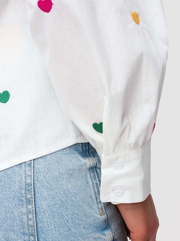 T-shirt Ombre en blanc