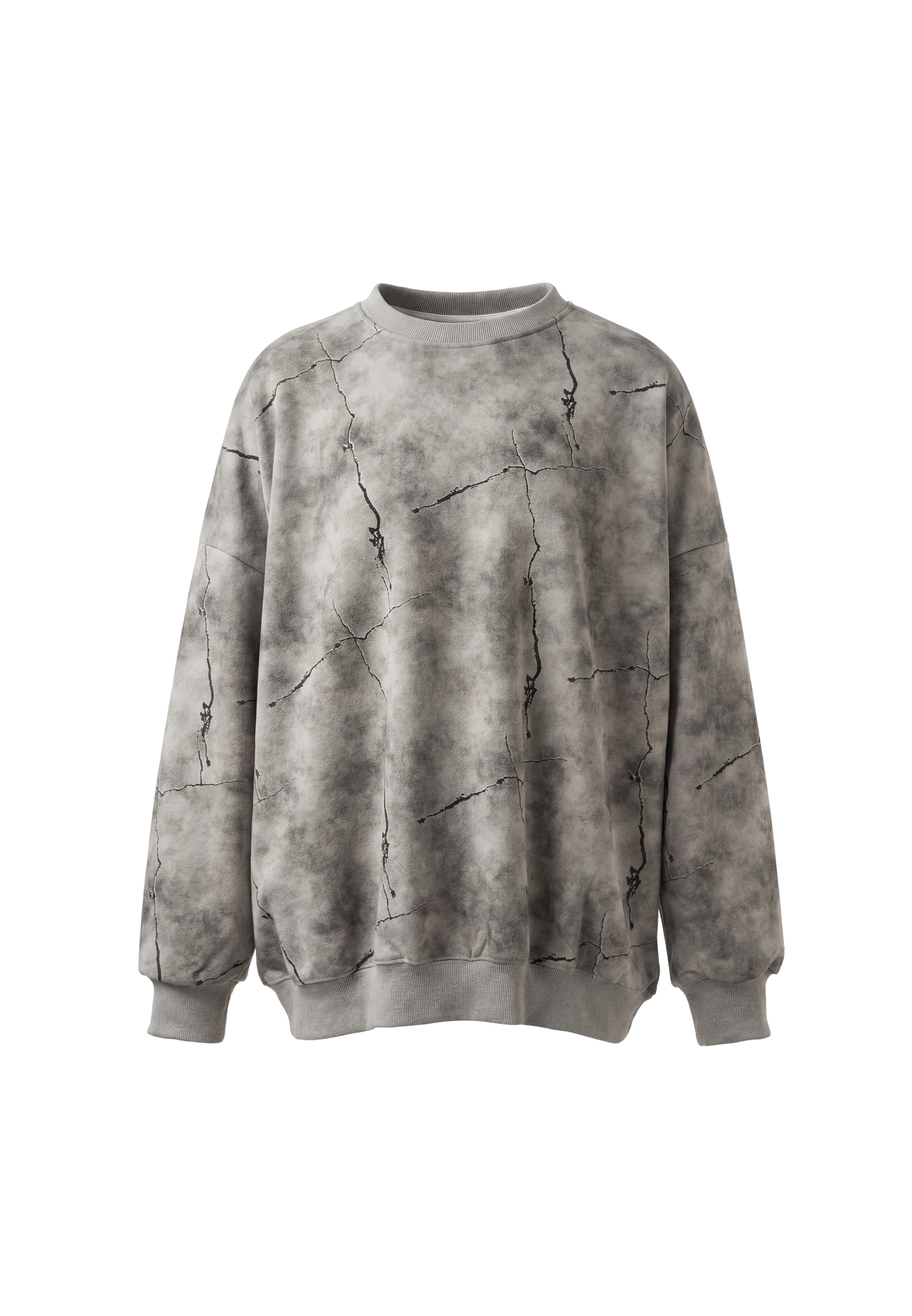 Sweat-shirt myMo ROCKS en gris : devant