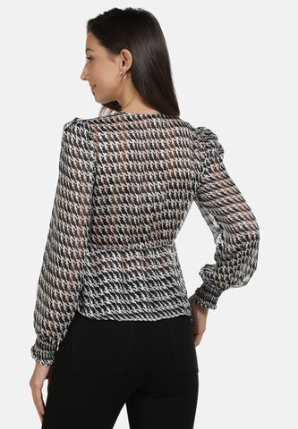 usha BLACK LABEL Blouse in Black