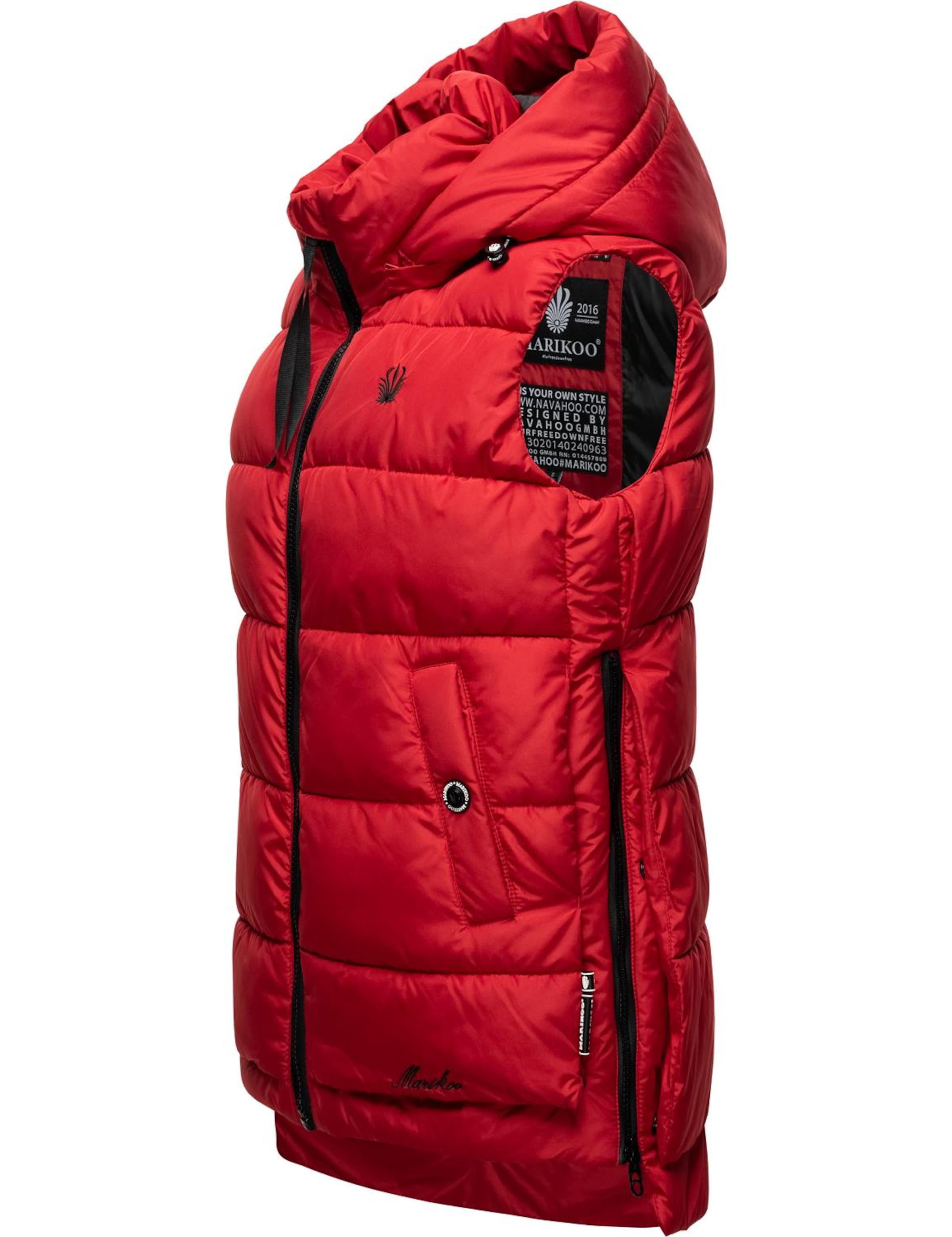 MARIKOO Kamizelka 'Zarinaa' w kolorze czerwony