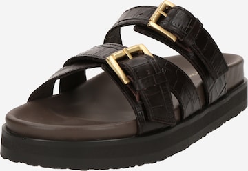 & Other StoriesNatikače s potpeticom - smeđa boja: prednji dio