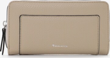 TAMARIS Portemonnee 'Aurelia' in Beige: voorkant