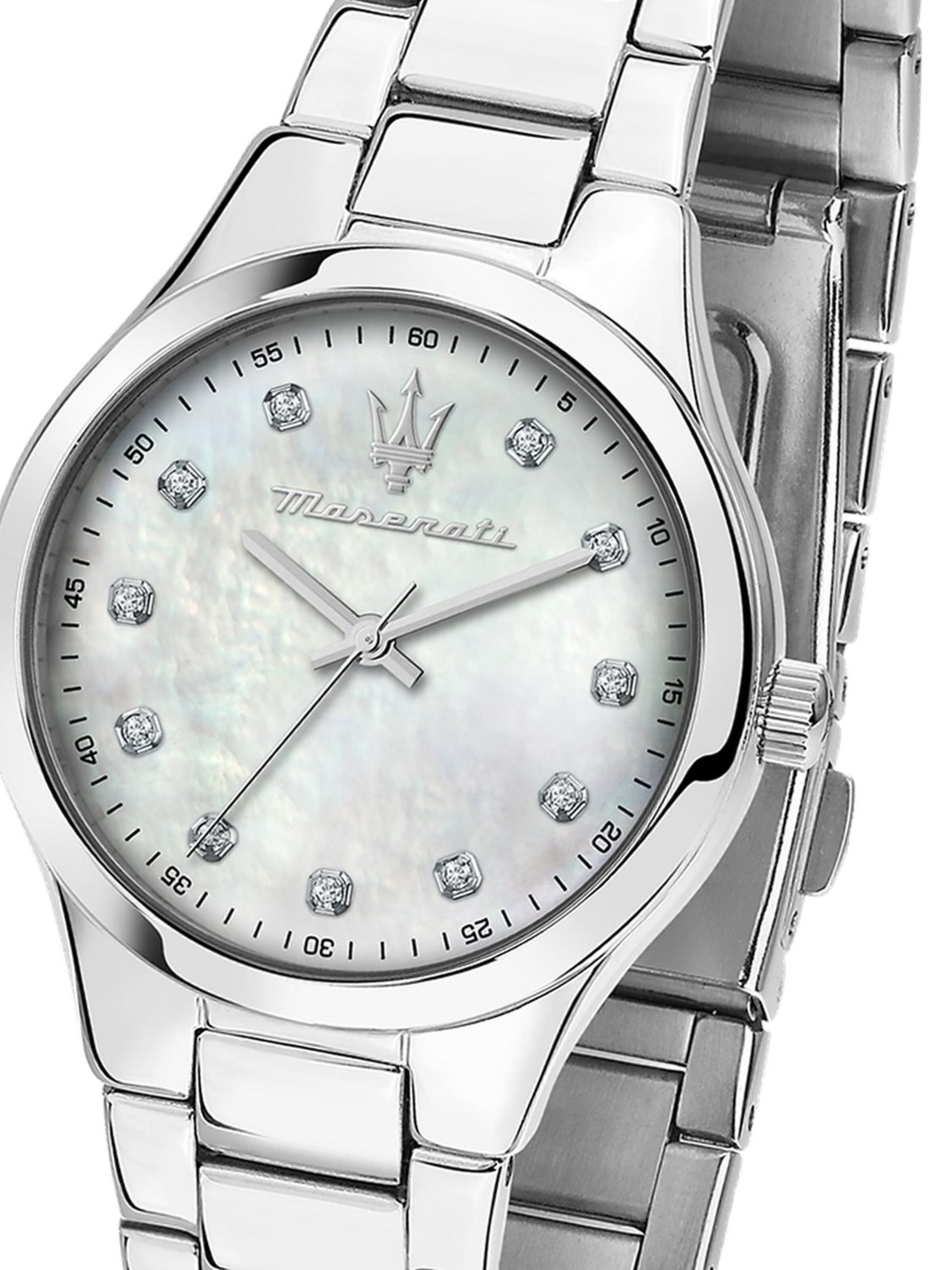 Maserati Analoog horloge in Zilver