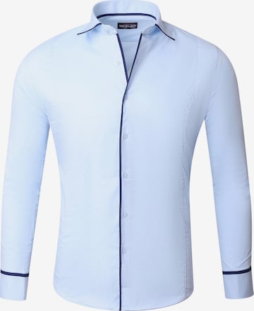 Reslad Slim fit Button Up Shirt 'RS7118' in Blue: front