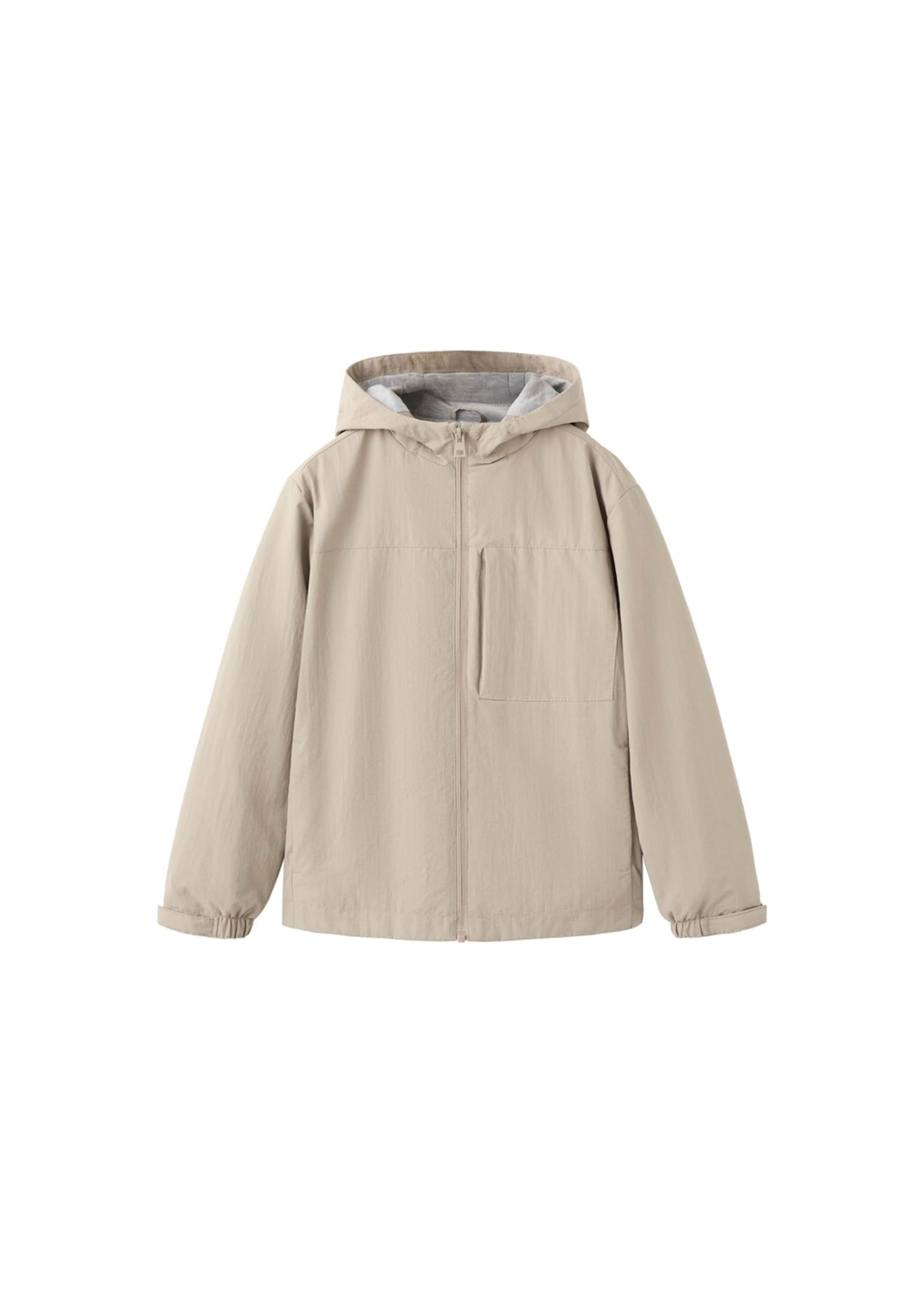 MANGO KIDS Between-Season Jacket 'Terra' in Brown: front