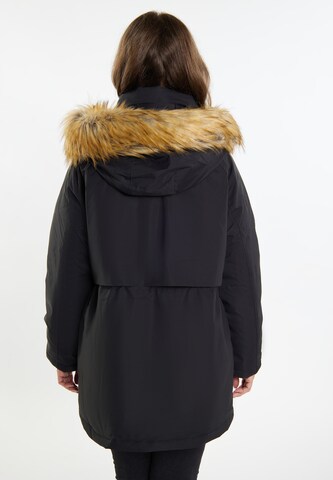 Usha Winter Parka in Black