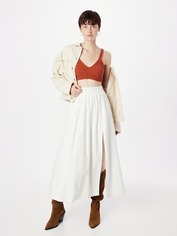 Abercrombie & Fitch Skirt in White