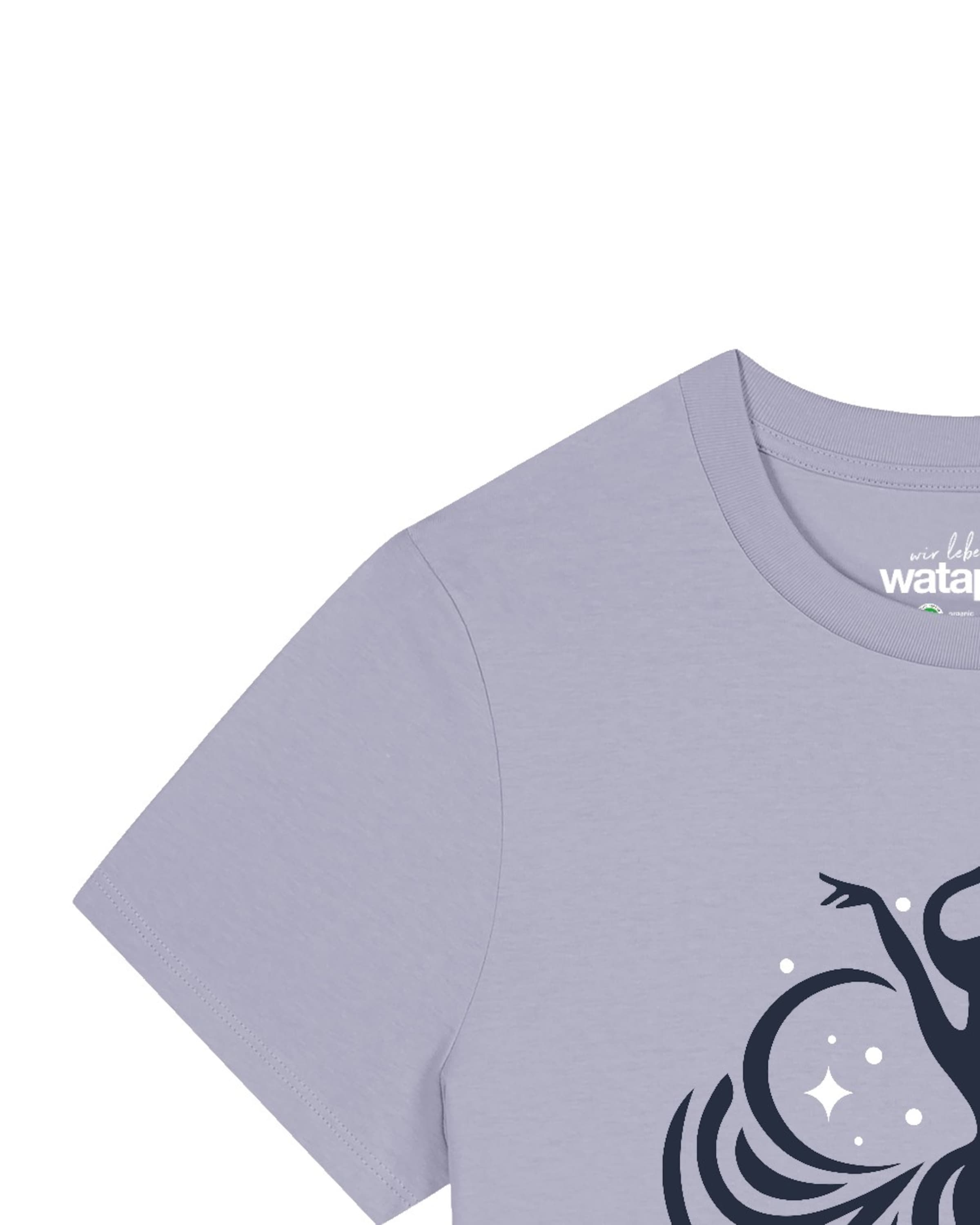 Watapparel Shirt 'Chance to dance' in Lila