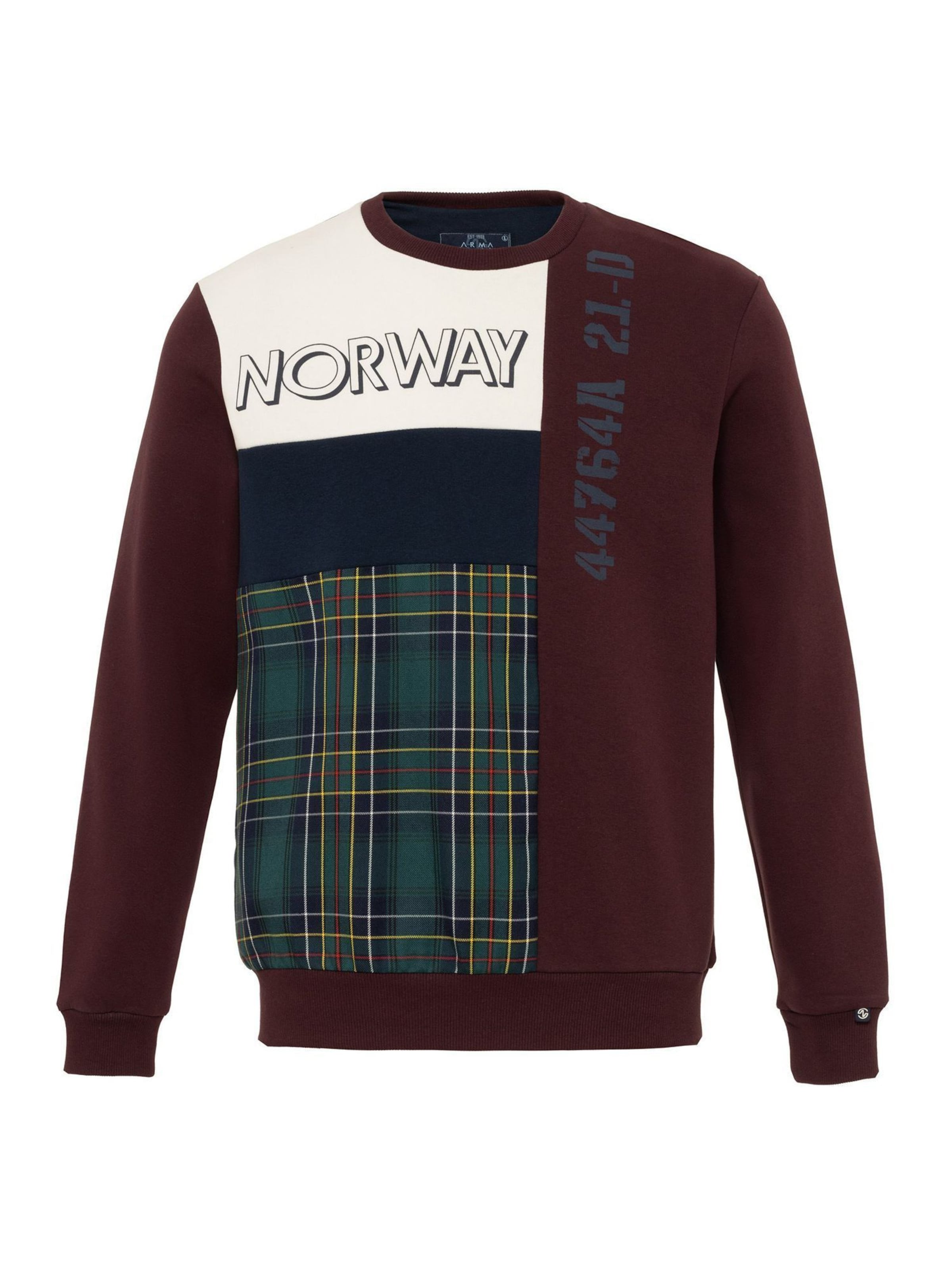 sarkans Arma Sportisks džemperis: no priekšpuses