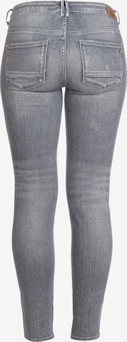 Le Temps Des Cerises Slim fit Jeans 'POWERC' in Grey