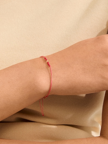 Pilgrim - Pulseira ' Birthstones ' em vermelho