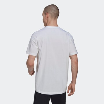 T-Shirt fonctionnel 'Spain Graphic' ADIDAS SPORTSWEAR en blanc