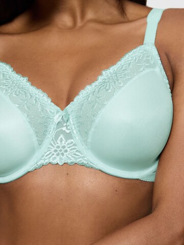 TRIUMPH Minimizer Bügel-BH ' Ladyform Soft ' in Blau