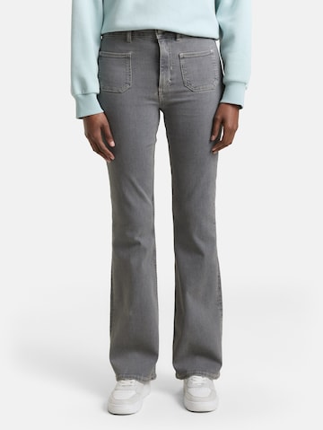 TOM TAILOR DENIM Flared Jeans 'Ava' in Grau: Vorderseite