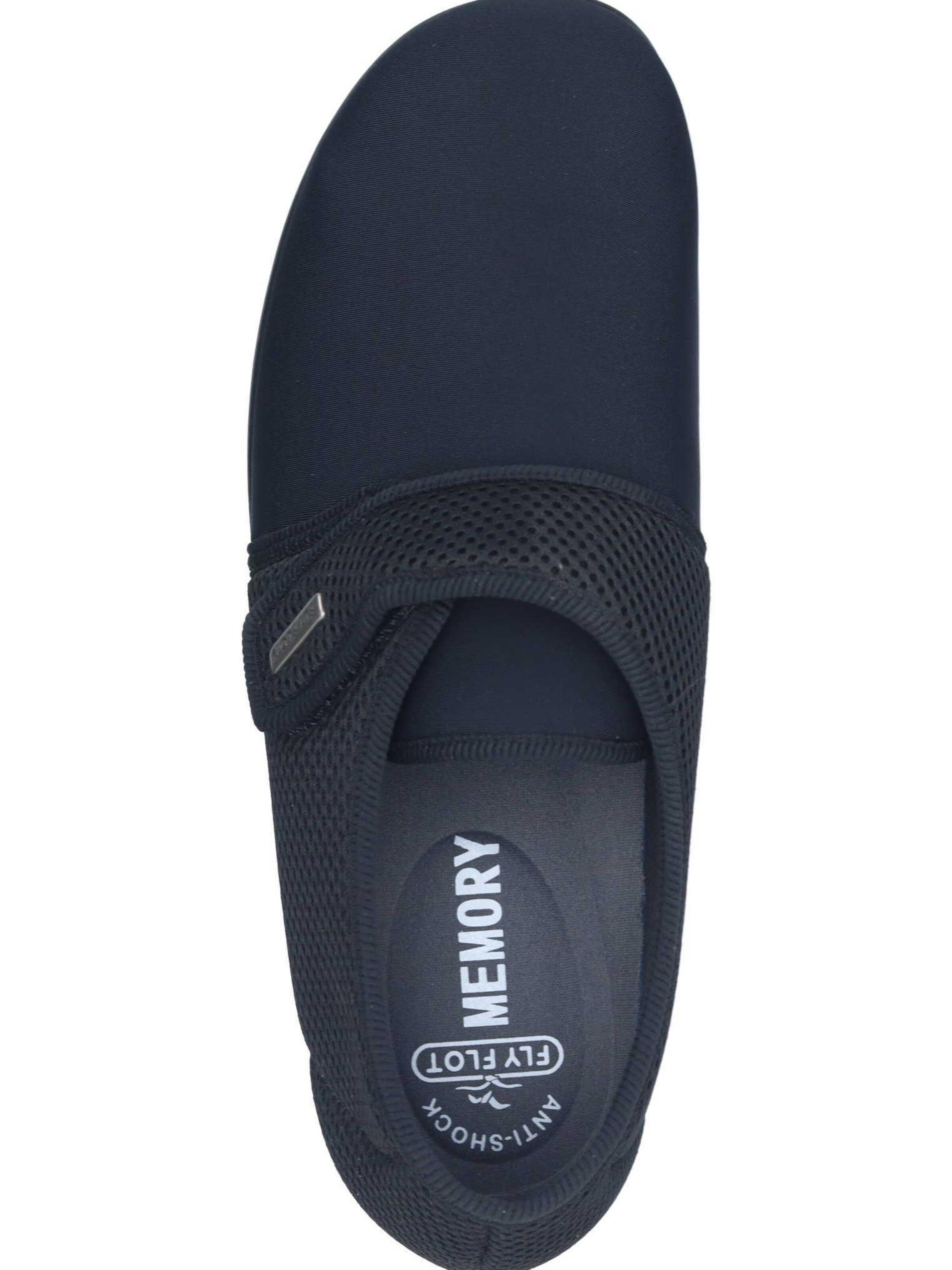 FLY FLOT Slippers in Black