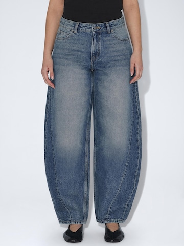 Dr. Denim Loosefit Jeans 'Nanci Mid Barrel Seam'‌‌‌‌‌‌‌‌‌ in Blau