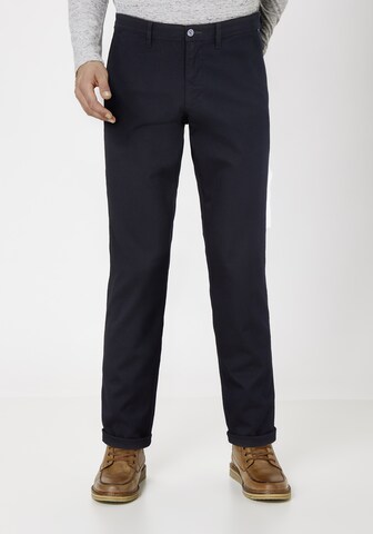 REDPOINT Slim fit Chino Pants in Blue: front