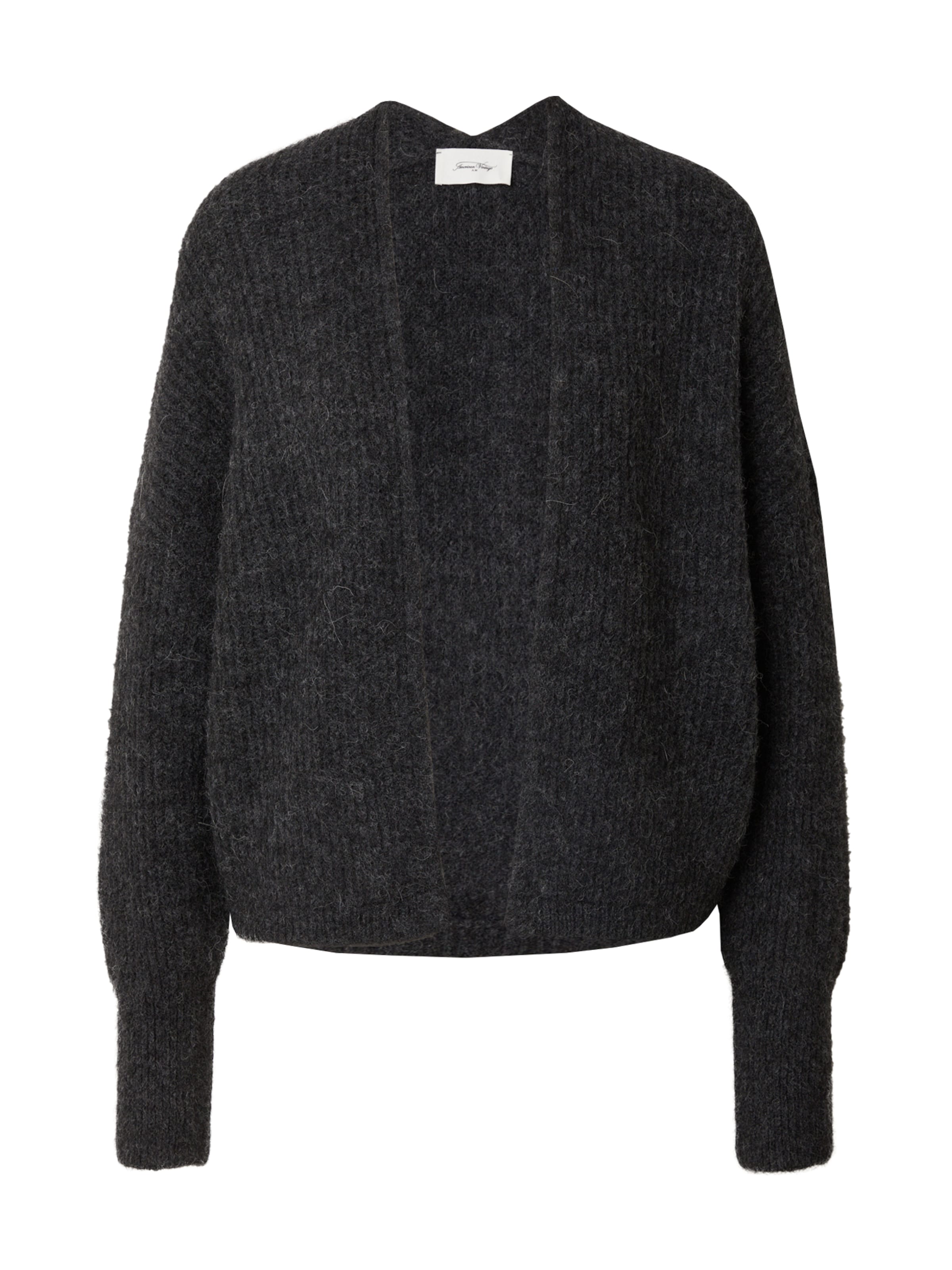 AMERICAN VINTAGE Pletena jopa 'East' | siva barva: sprednja stran