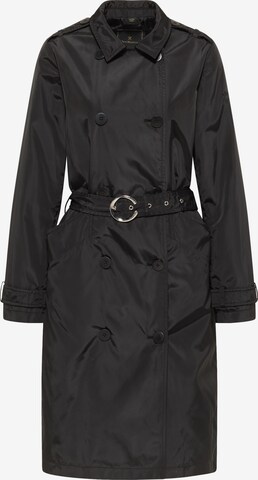 DreiMaster Klassik Between-seasons coat in Black: front