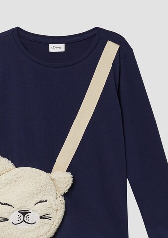 T-Shirt s.Oliver en bleu