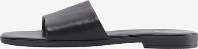 DreiMaster Klassik Pantolette in schwarz, Produktansicht
