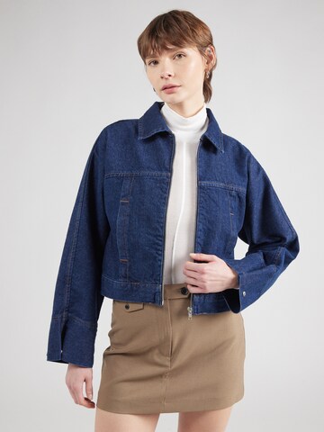 Veste mi-saison 'OBJBOLETTA' OBJECT en bleu : devant