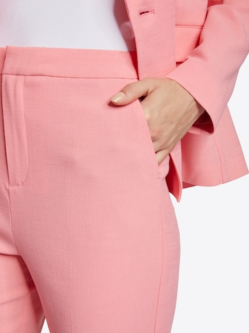 Rich & Royal Regular Trousers in Pink