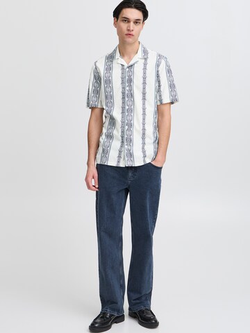 Casual Friday Regular fit Button Up Shirt 'JAYDEN' in Blue