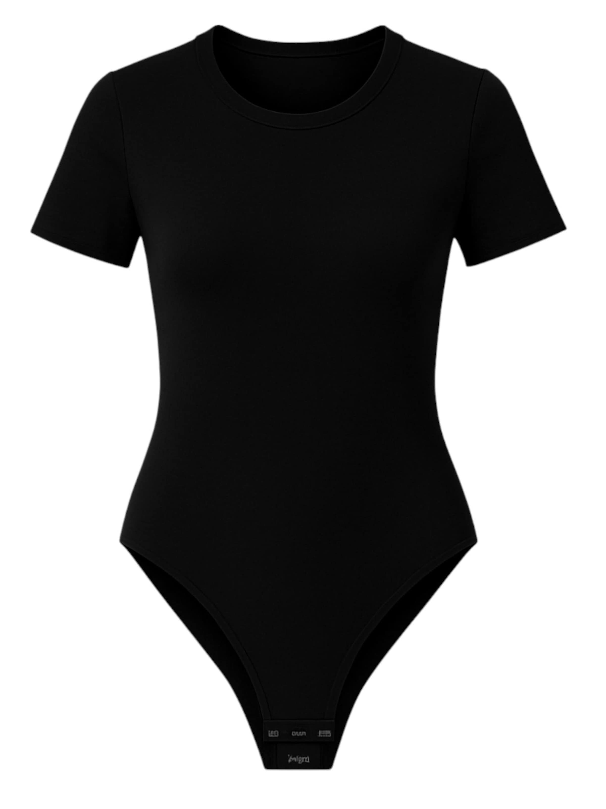 fashionshowcase Shirtbody 'BODYBASE' i sort, Produktvisning