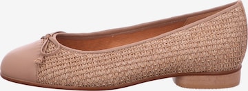 GABOR Ballerina in Braun: Vorderseite