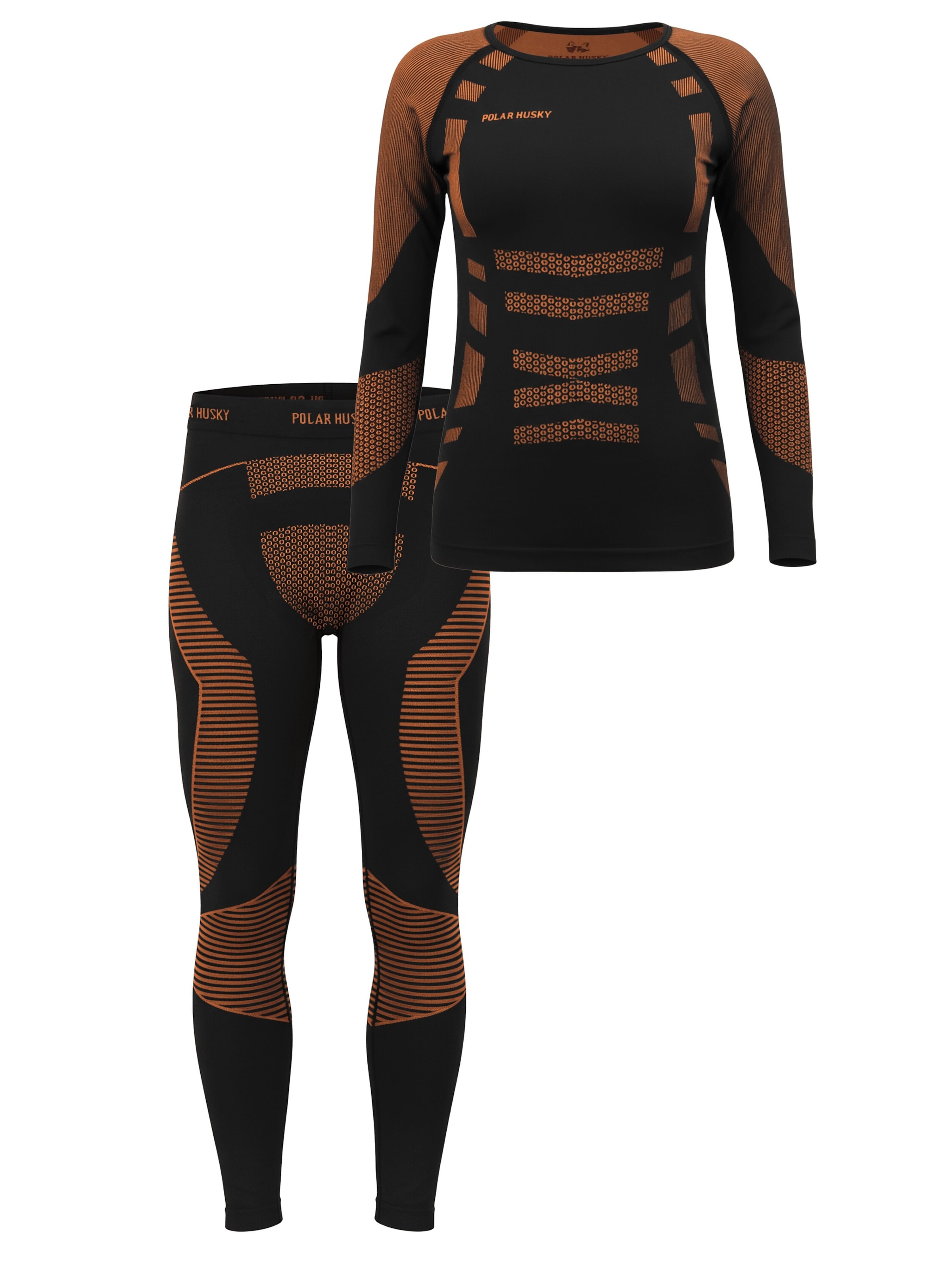Base Layer normani en orange : devant