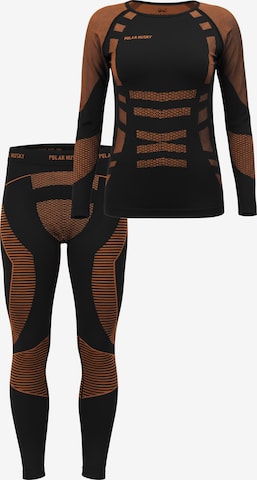 normani Funktionsunterwäsche-Set in Orange: Vorderseite