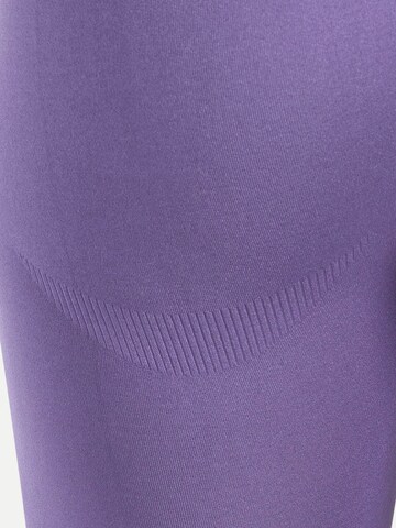 Smilodox Skinny Leggings 'Slayton Scrunch' in Lila