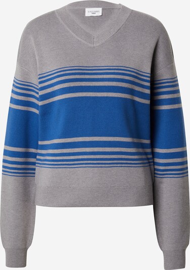 ABOUT YOU x Toni Garrn Пуловер 'Penelope' в синьо / сиво, Преглед на продукта