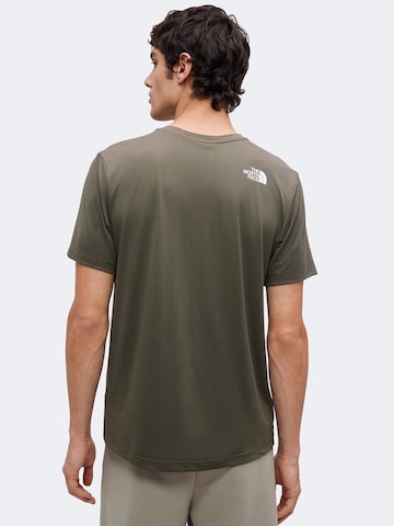 Tricou funcțional de la THE NORTH FACE pe verde