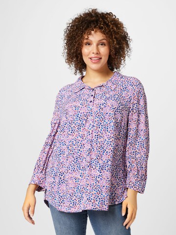 Esprit Curves Blouse in Pink: front