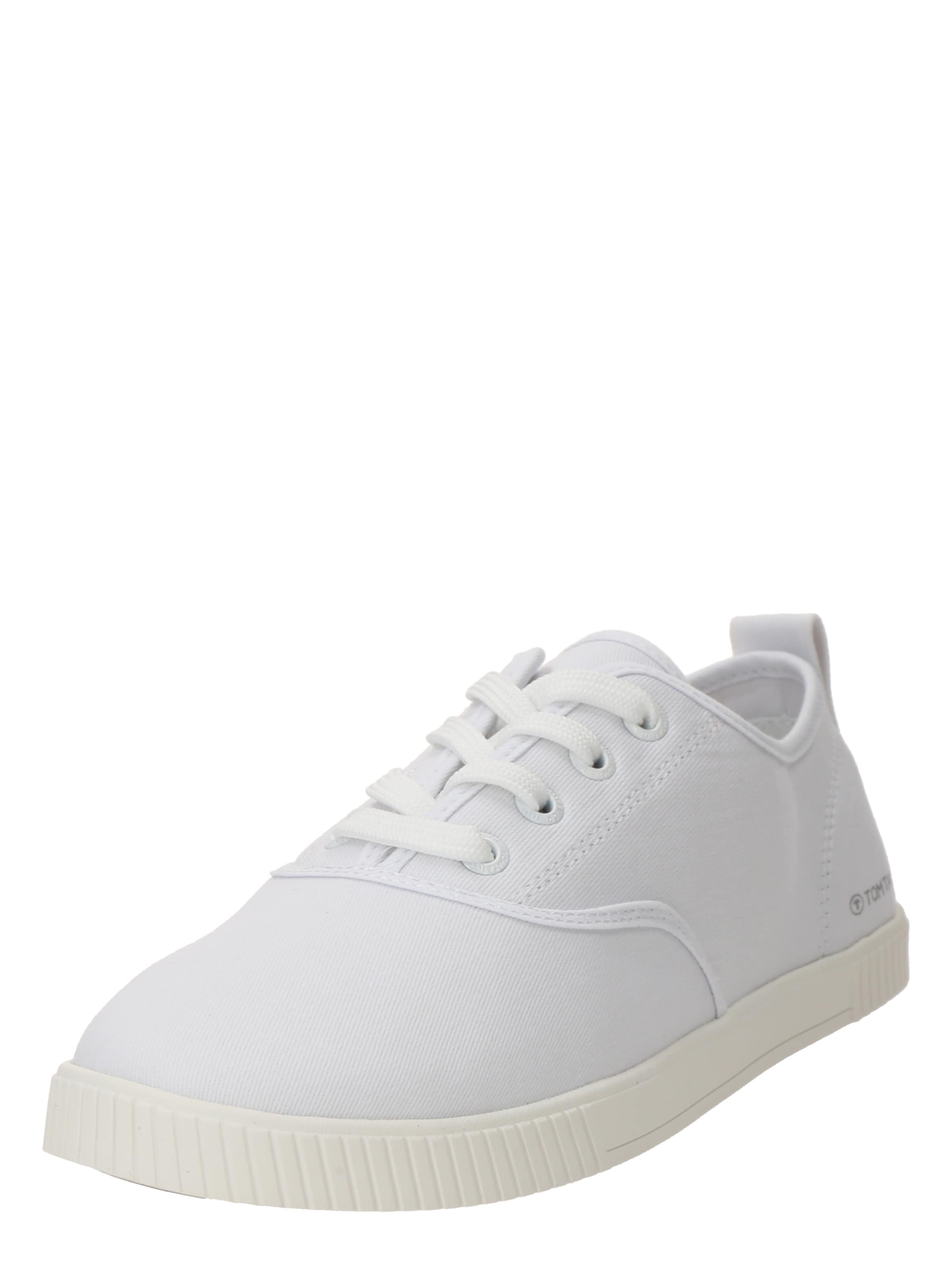 TOM TAILOR Sneakers in White: front