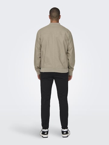 Only & Sons Overgangsjakke 'KENT' i beige