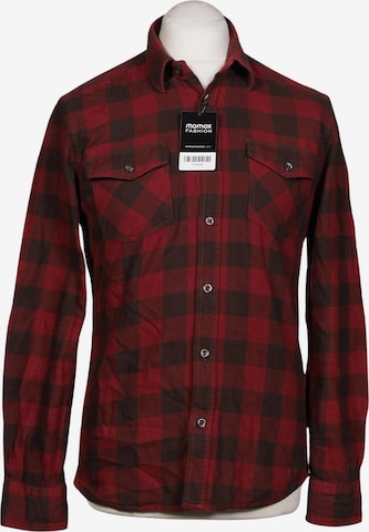 TOM TAILOR Hemd M in Rot: Vorderseite