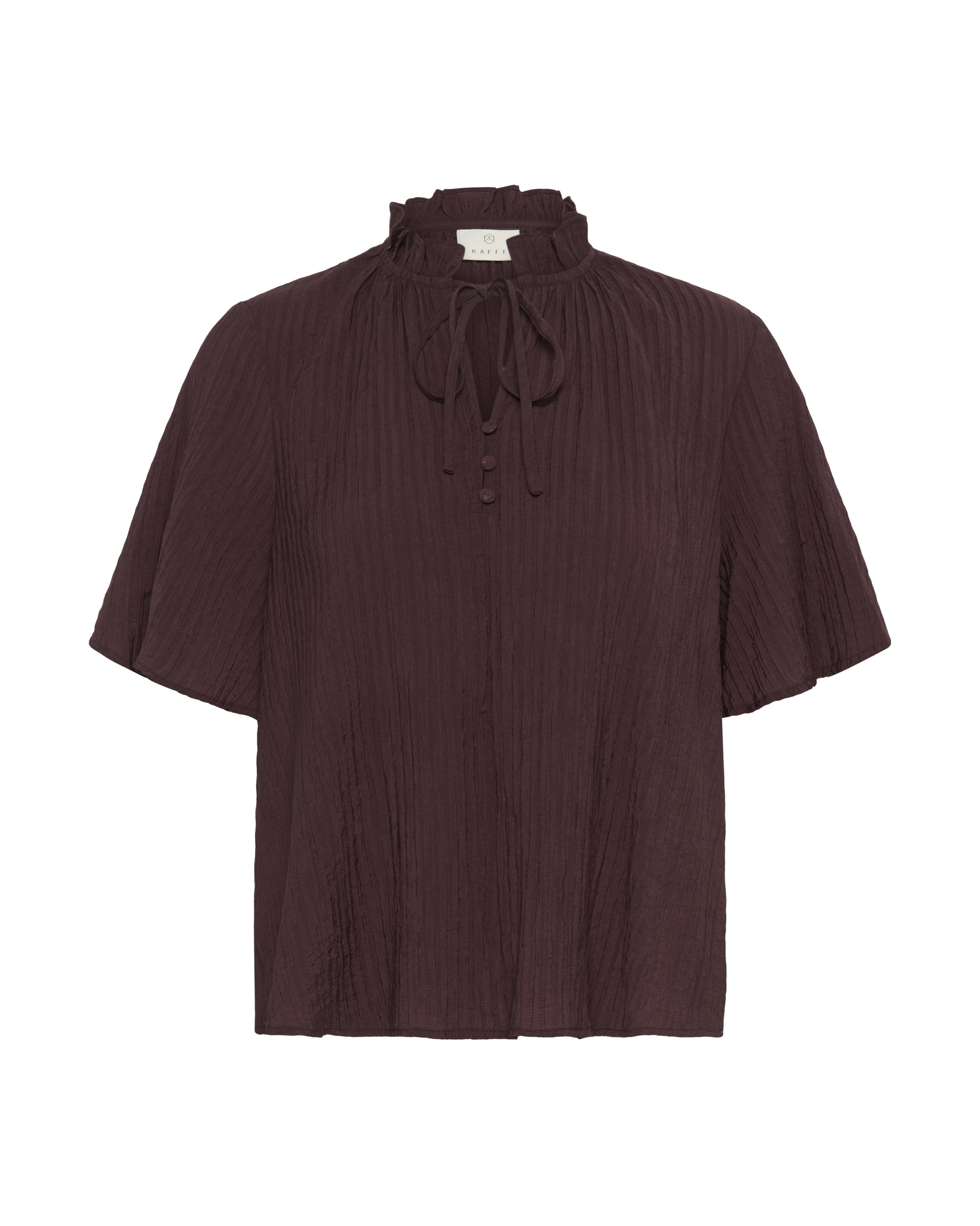 Kaffe Blúzka 'Lianna' - Hnedá: predná strana