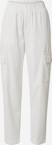 Regular Pantalon cargo 'BROKEN' GAP en blanc : devant