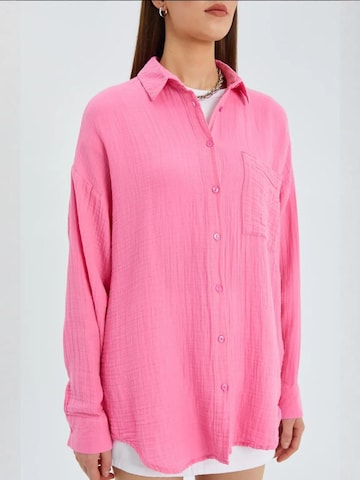 Camicia da donna di MixRay in rosa