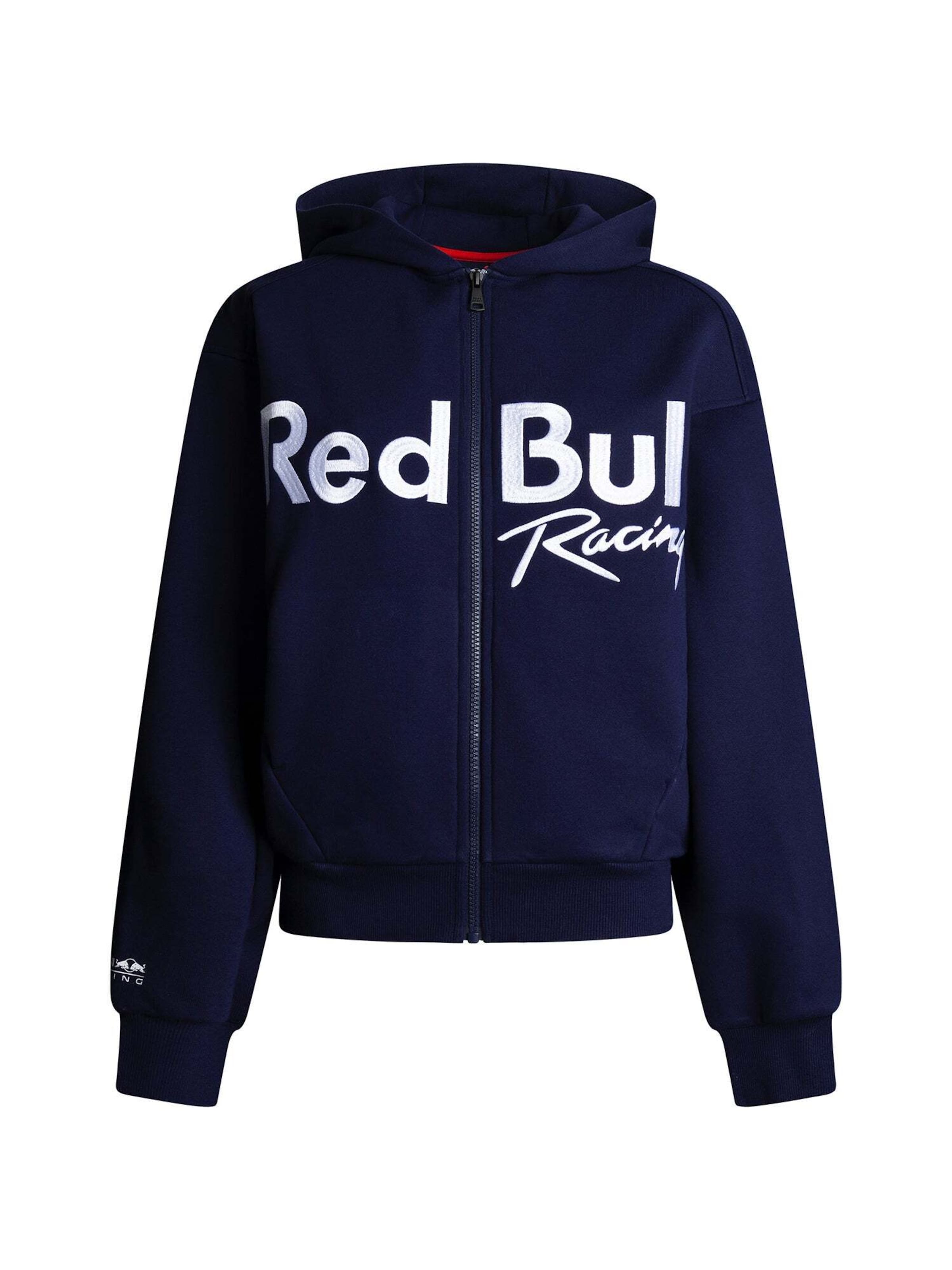 Red Bull Racing x Pepe Jeans Sweatvest in Blauw: voorkant