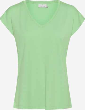 T-shirt 'KA Lise' Kaffe en vert : devant
