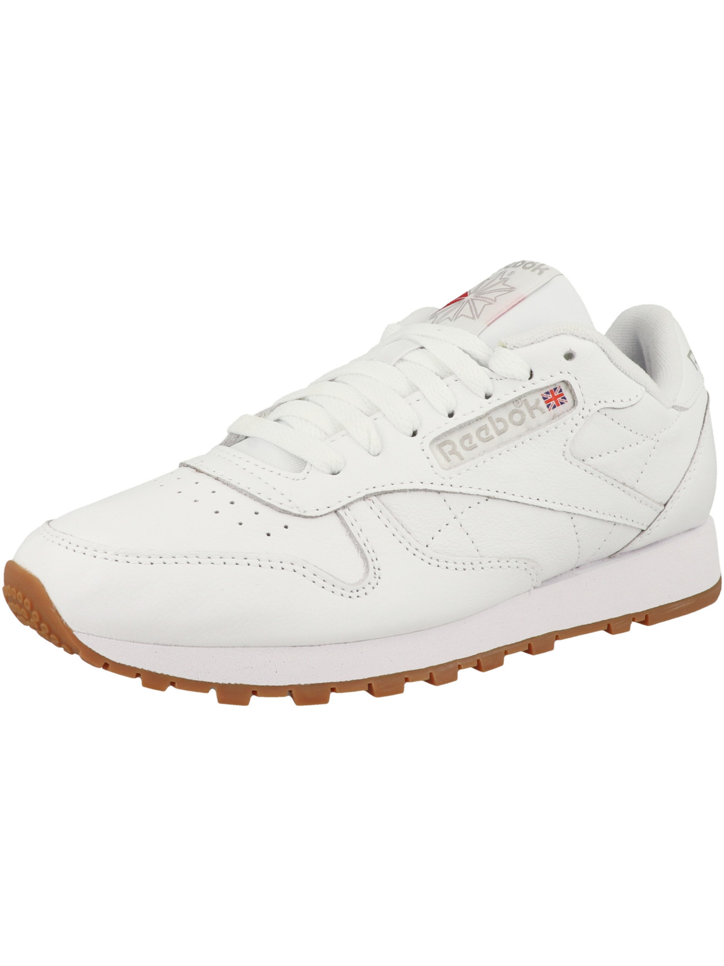 Sneaker bassa 'Classic' di Reebok in bianco: frontale