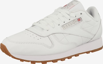 Sneaker bassa 'Classic' di Reebok in bianco: frontale