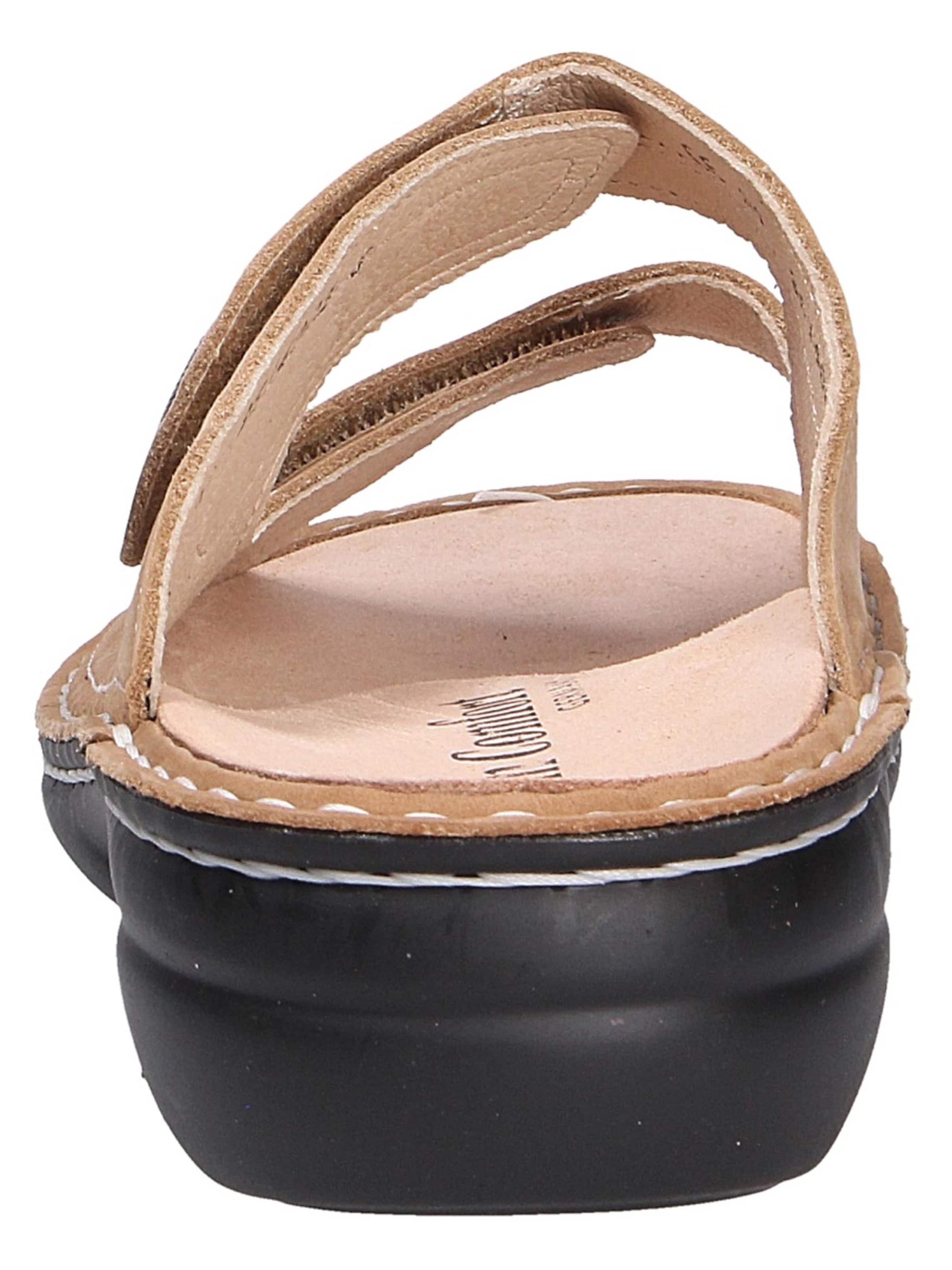 Finn Comfort Mule 'SANSIBAR' in Brown