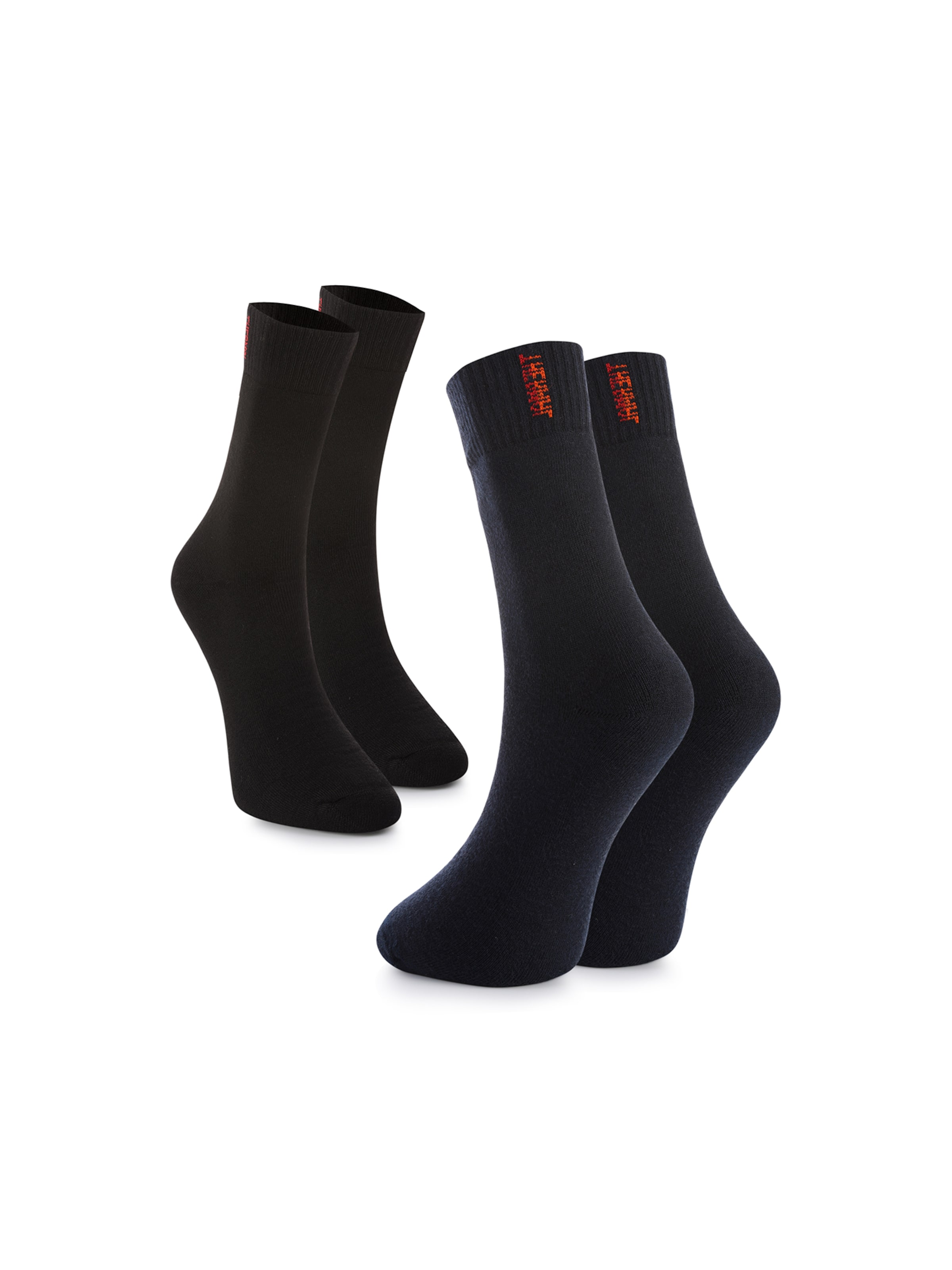 Chaussettes 'Thermal' Crea Socks en noir : devant