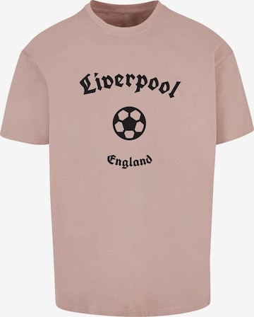Merchcode Shirt 'Liverpool' in Pink: predná strana