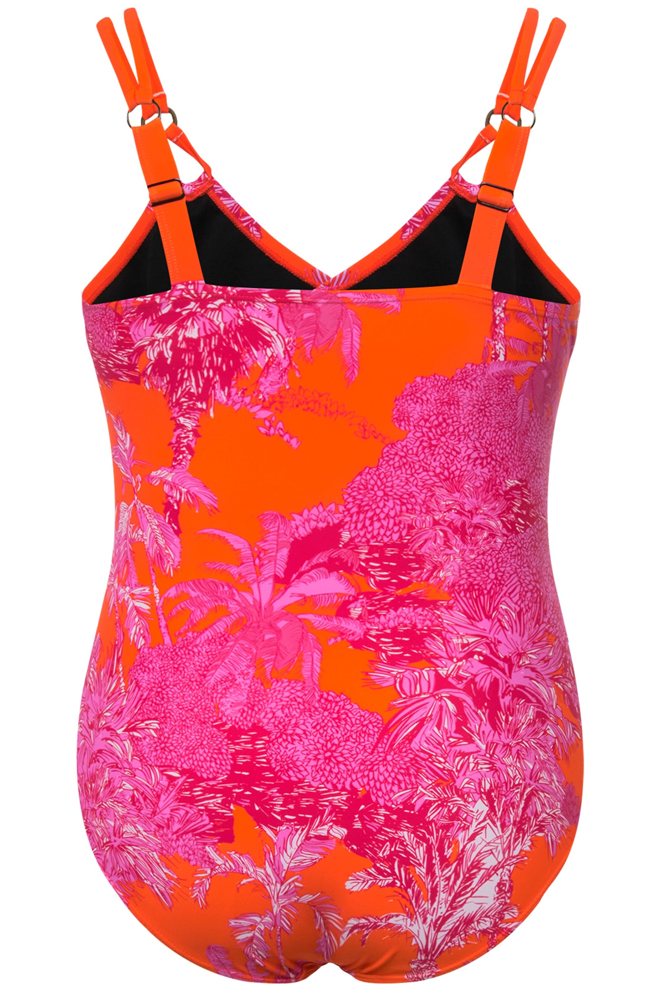 Bustier Maillot de bain Ulla Popken en mélange de couleurs